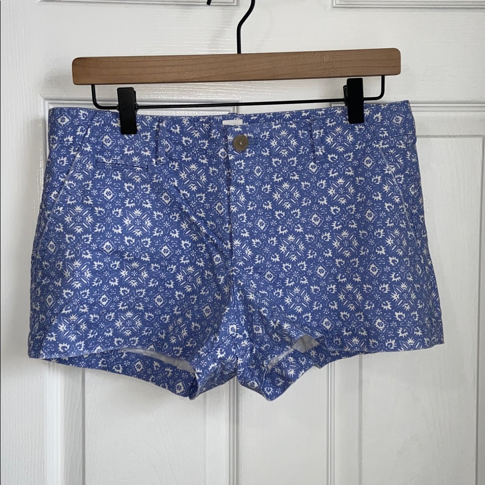 Gap summer short periwinkle 3in inseam